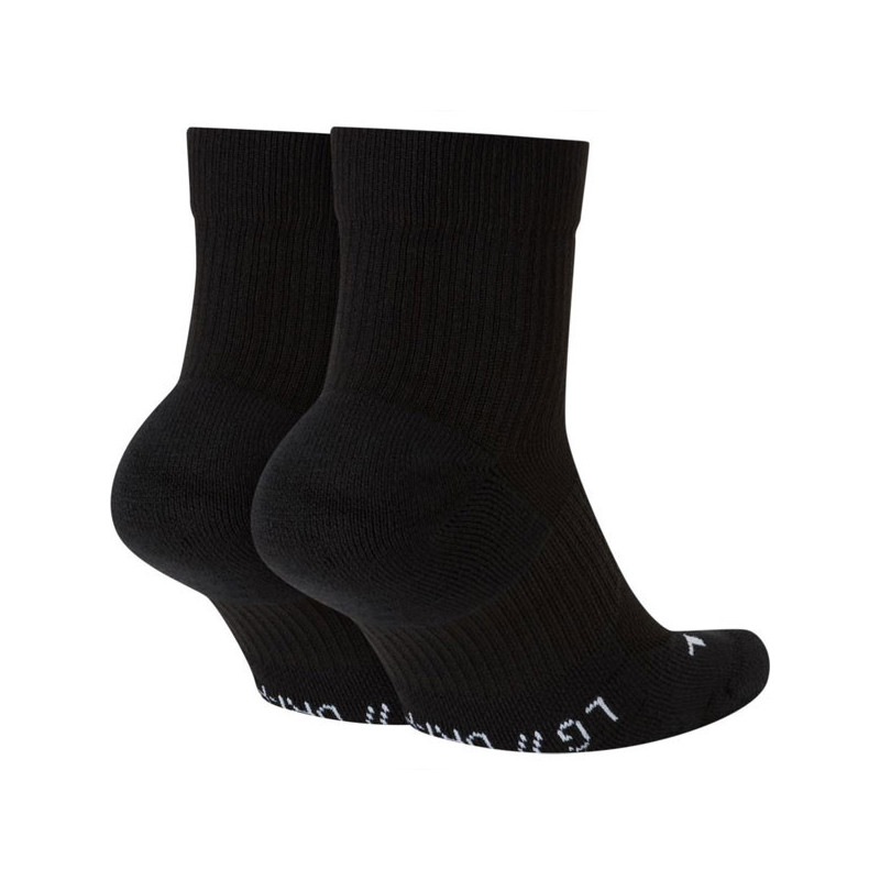 Chaussettes tennis NikeCourt x2 Quarter Multiplier noir