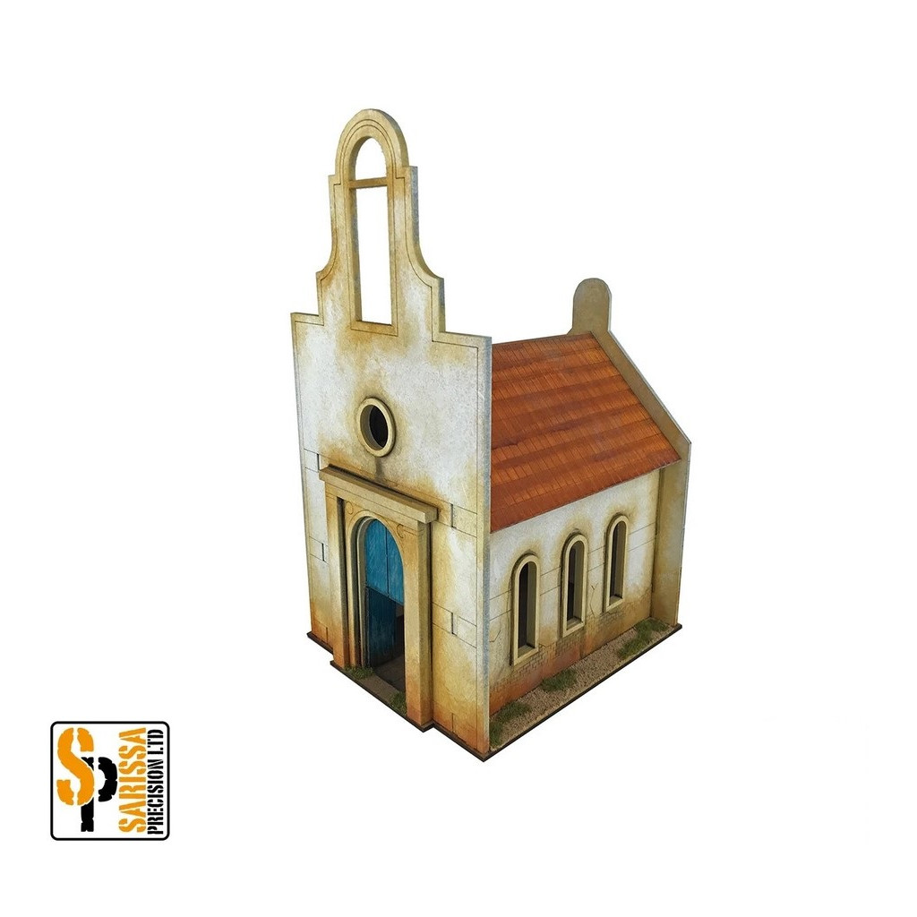 Old West: Adobe Mexican Church