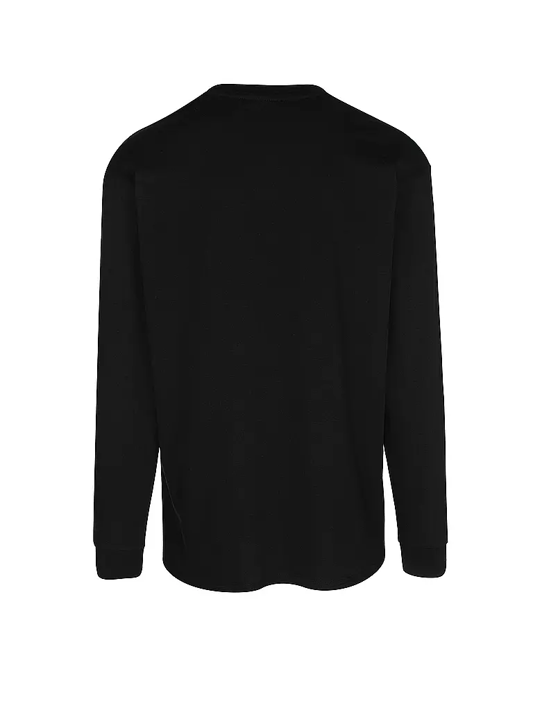 KARL KANI Langarmshirt schwarz