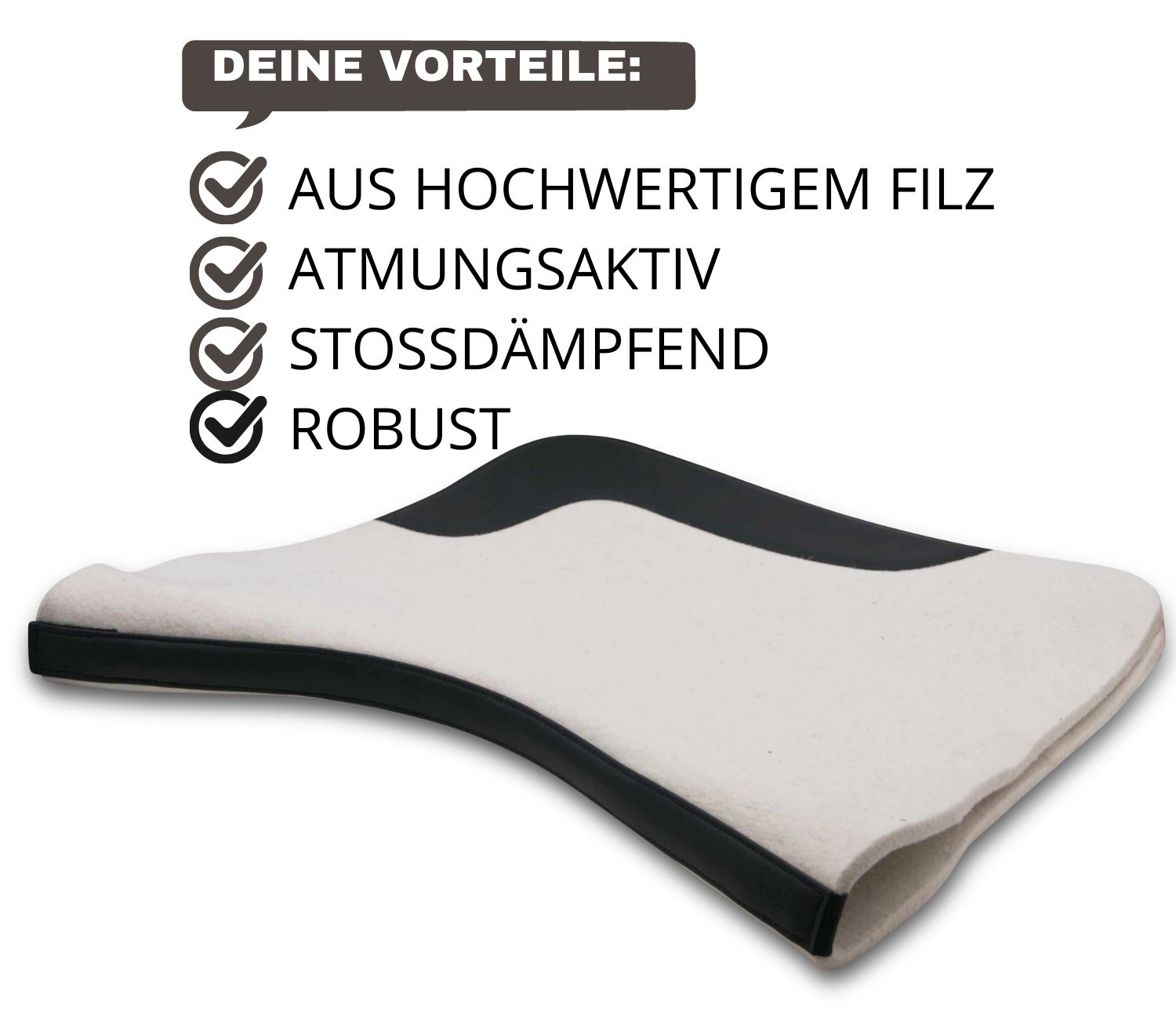 AMKA Filz Schabracke BAROCK