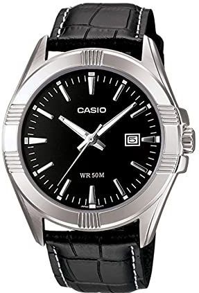 Casio - MTP1308L-1AV - Horloge - Zwart - 41 mm