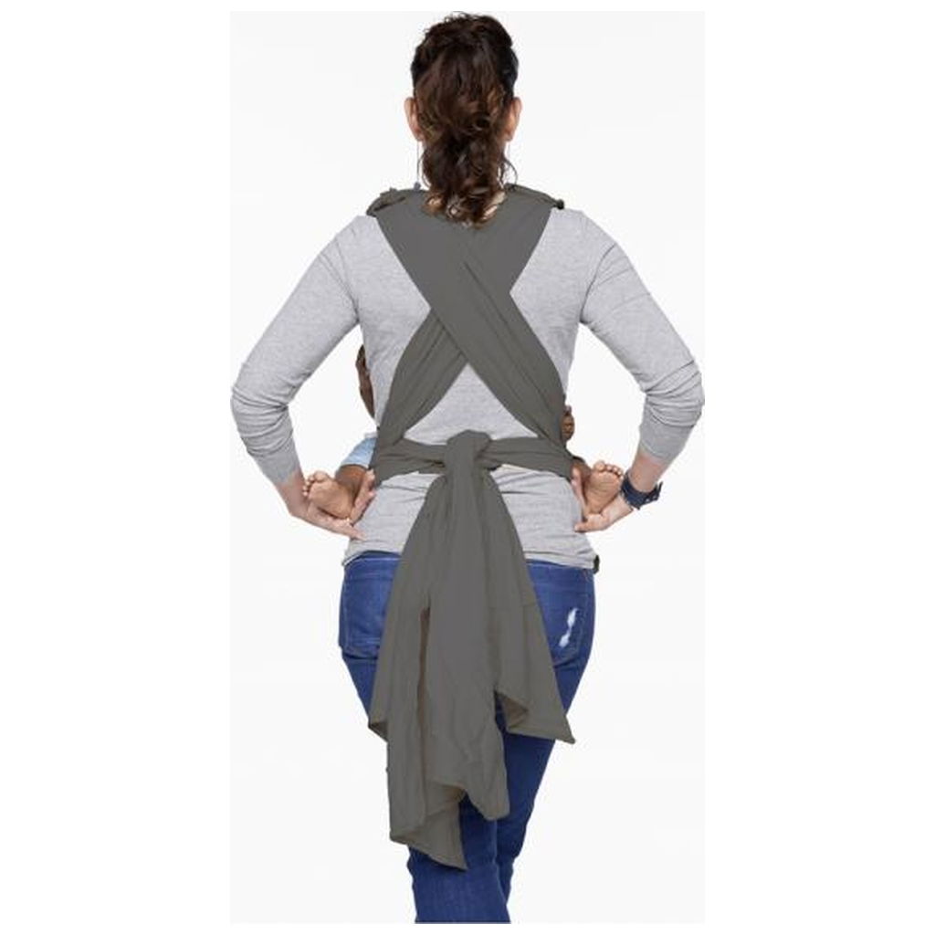 ByKayByKay   Mei Tai Deluxe Tragtuch steel grey