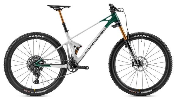 VTT Tout-Suspendu Mondraker Raze Carbon RR SL Sram XX1 Eagle AXS 12V 29'' Argent Vert 2024