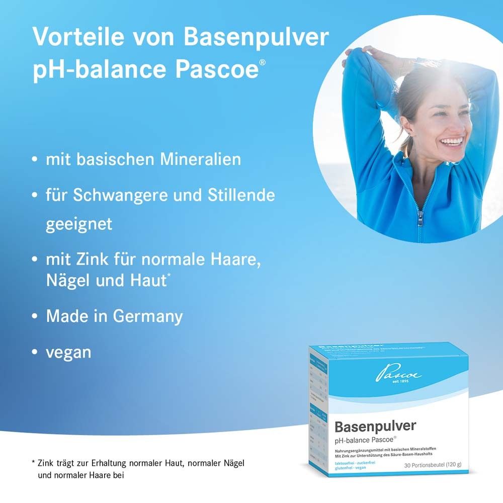 Basenpulver pH-balance Pascoe®