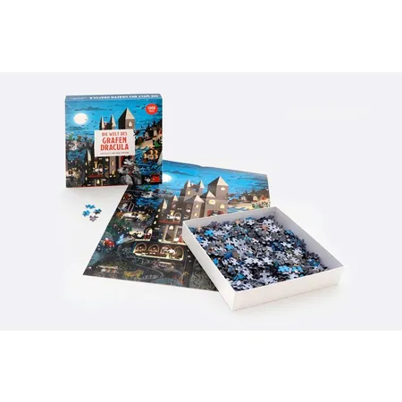 Laurence King Verlag Puzzle - Die Welt des Grafen Dracula, 1000 Teile