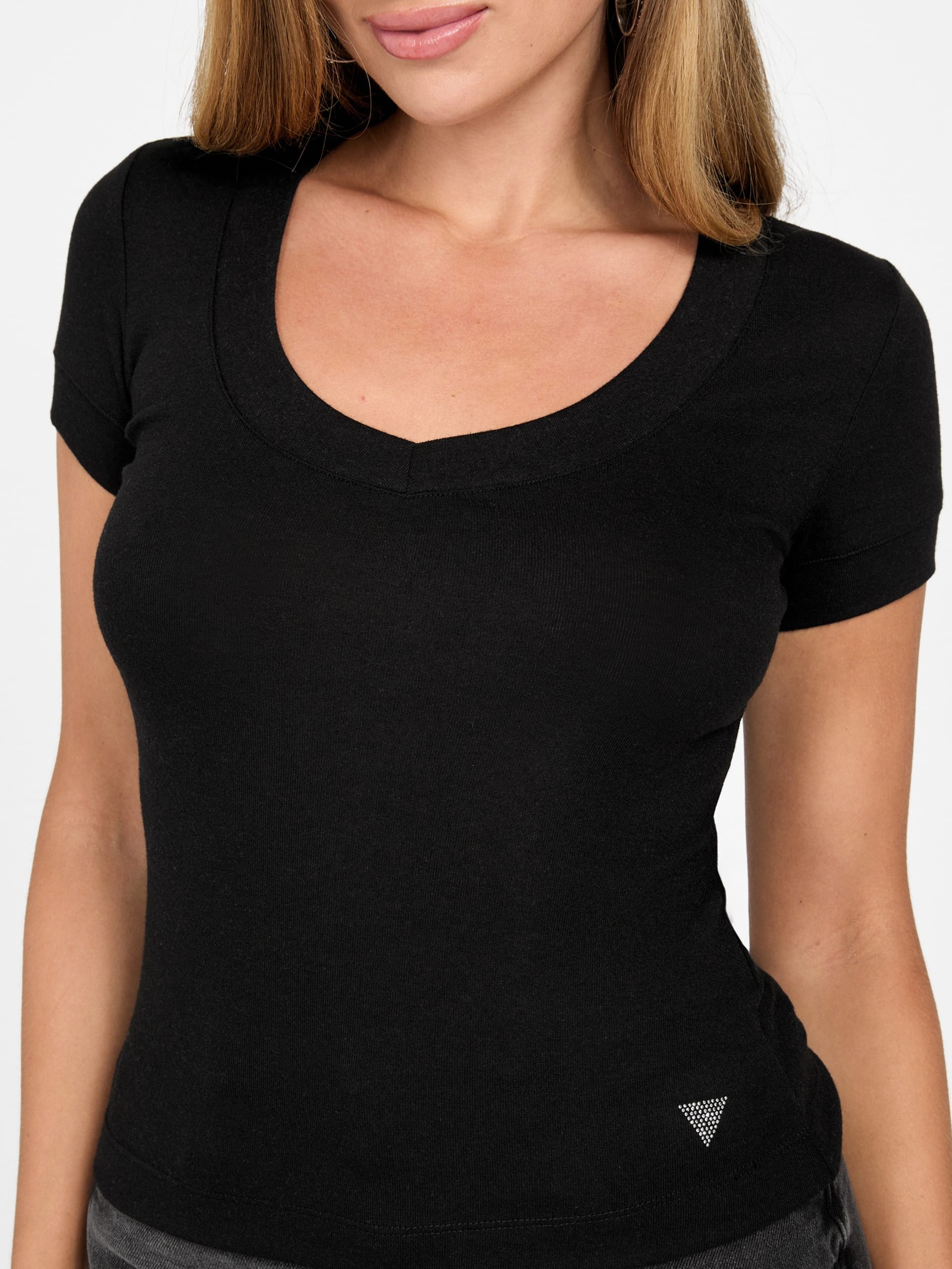 Blusa Eco Tina com Decote em V