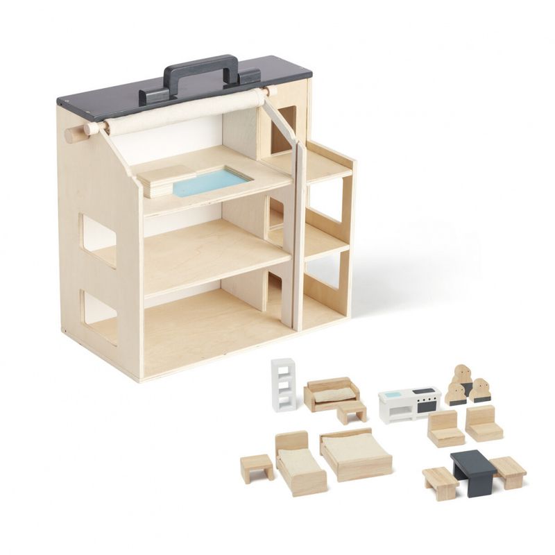 Kid's Concept Dukkehus med Møbler, AIDEN