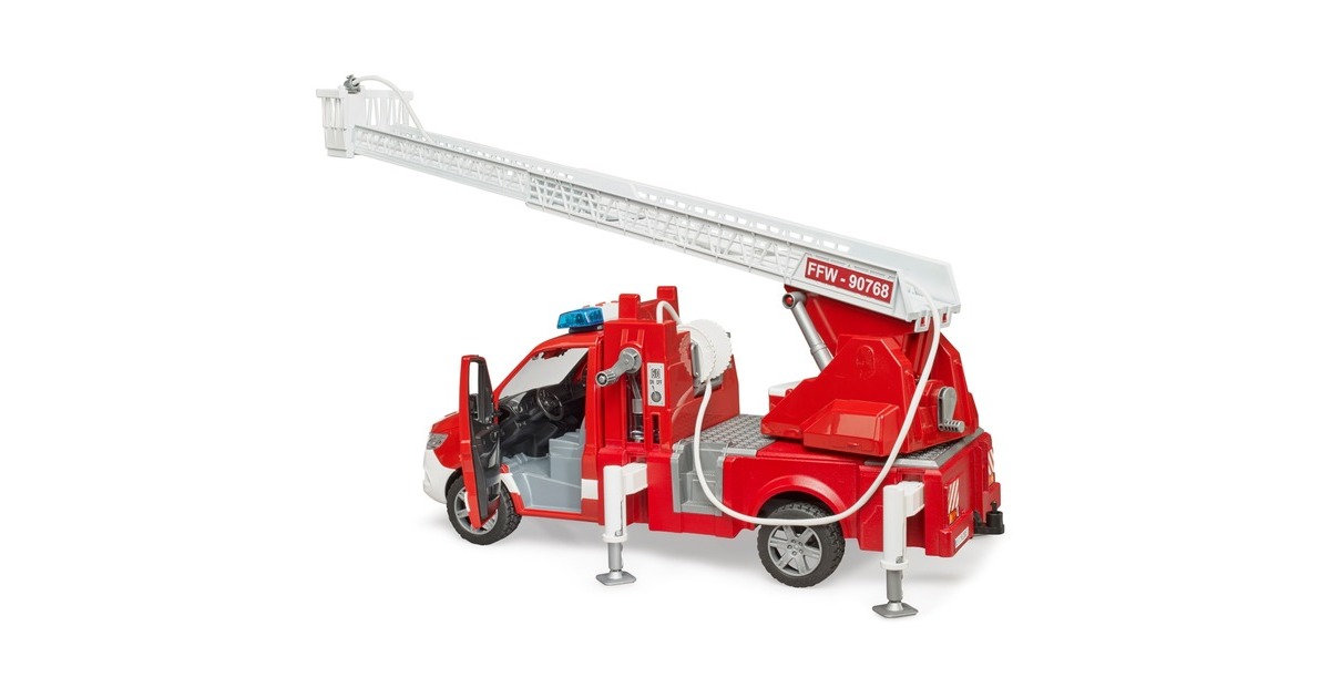 bruderMB Sprinter brandweerwagen met licht en geluid Modelvoertuig  (02673)