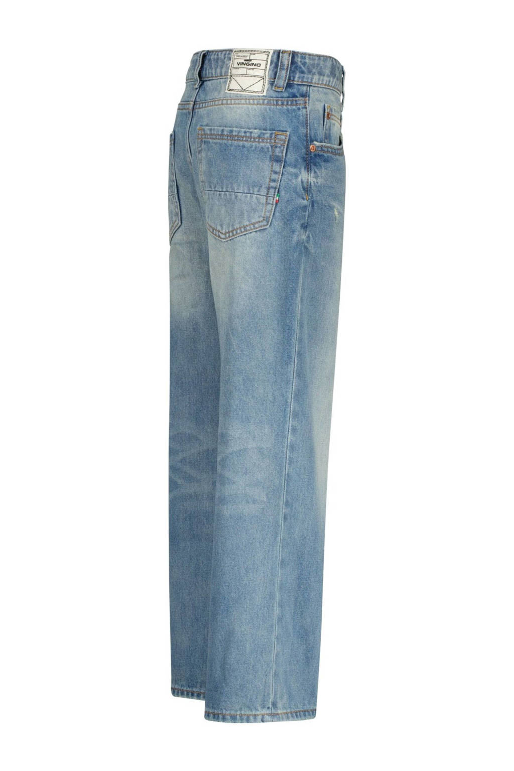 Vingino loose regular waist jeans light blue denim