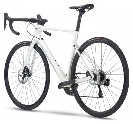 Vélo de Route BMC Roadmachine Three Shimano Ultegra Di2 12V 700 mm Blanc Metallic Off-White 2023