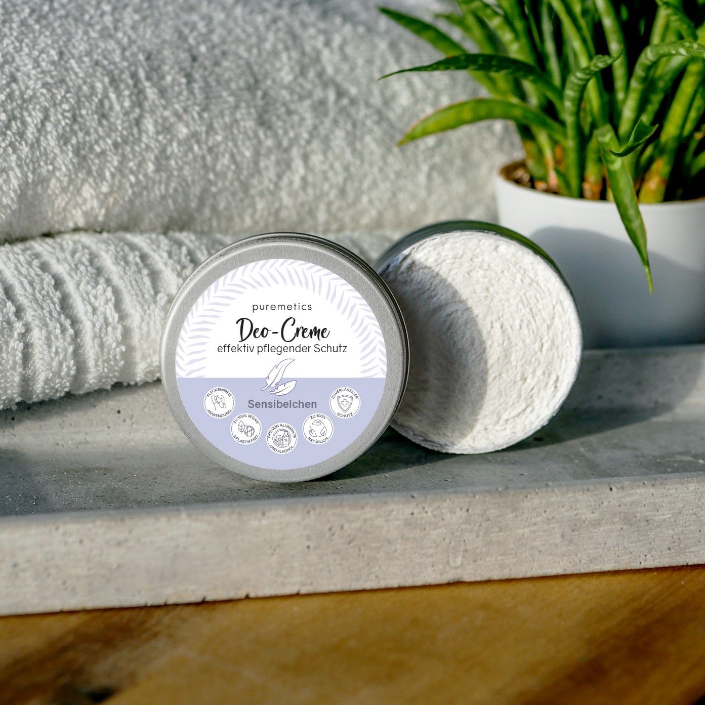puremetics Deo-Creme 'Sensibelchen'