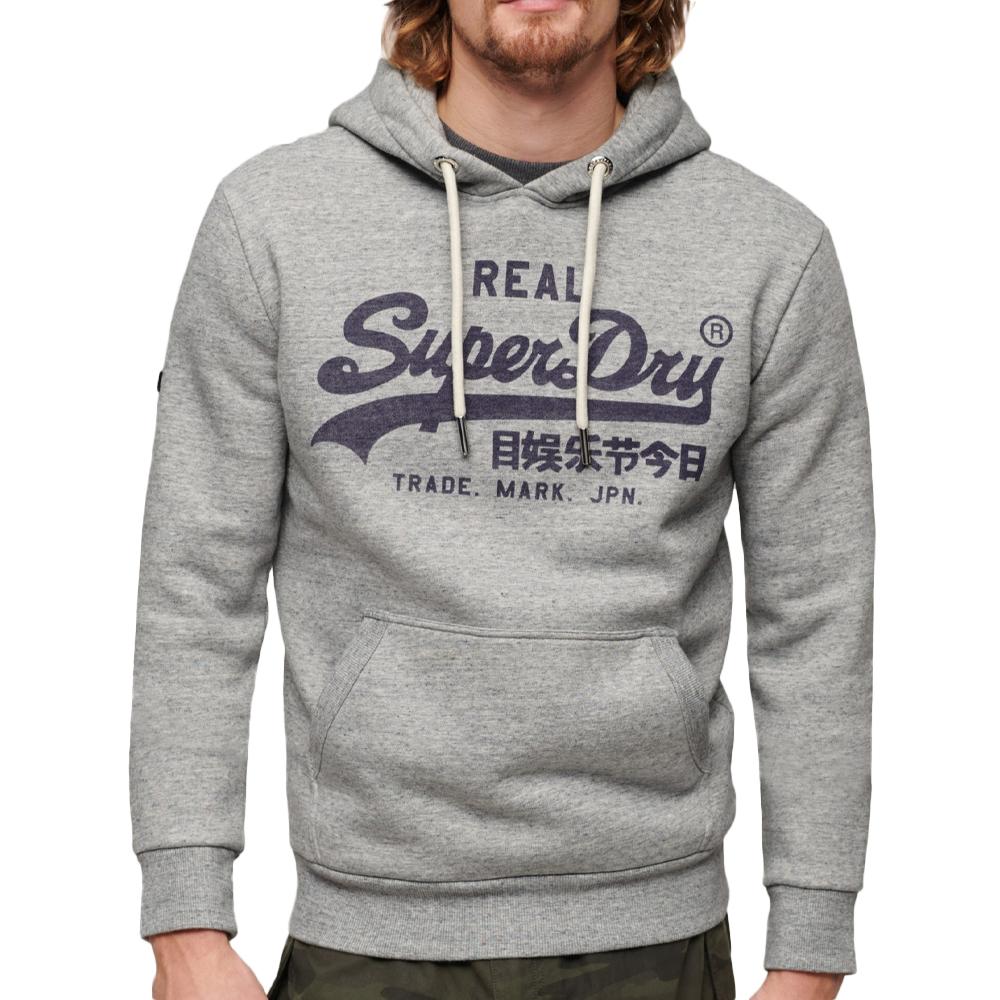 Superdry Sweat Gris Homme Superdry Vintage Vl