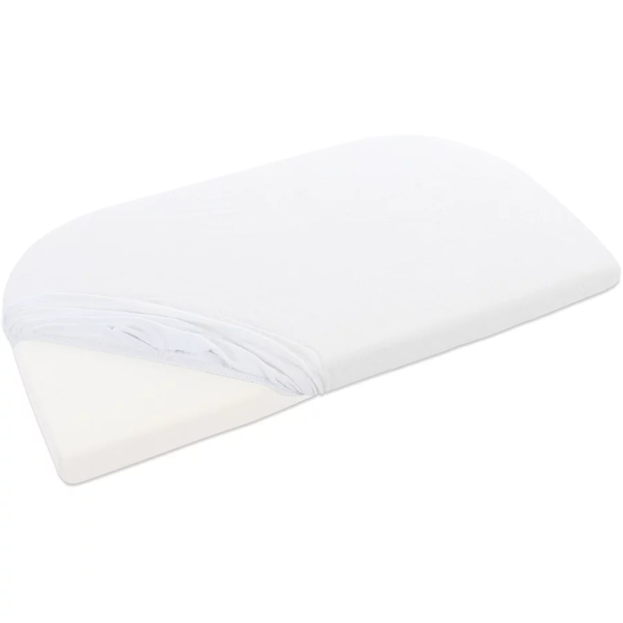 babybay Spannbetttuch Frottee Original weiß mit Membran