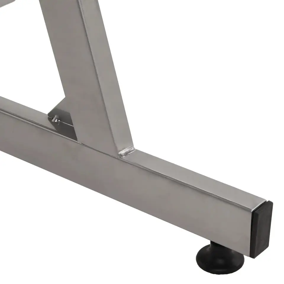 vidaXL - Bureau - Bruin - Bewerkt hout