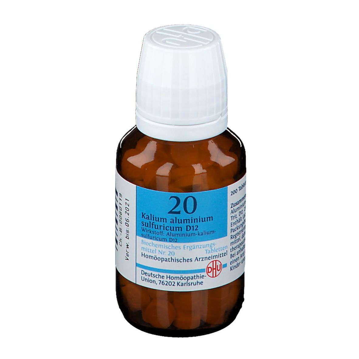 DHU Biochemie 20 Kalium aluminium sulfuricum D12