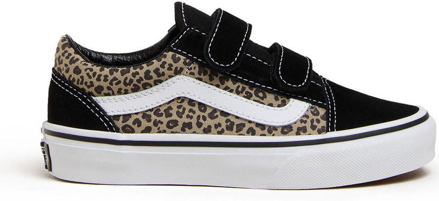 VANS Old Skool V sneakers zwart panterprint