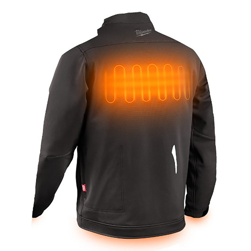 Milwaukee Toughshell HJBL5 verwarmbare jas incl. accu en lader M zwart