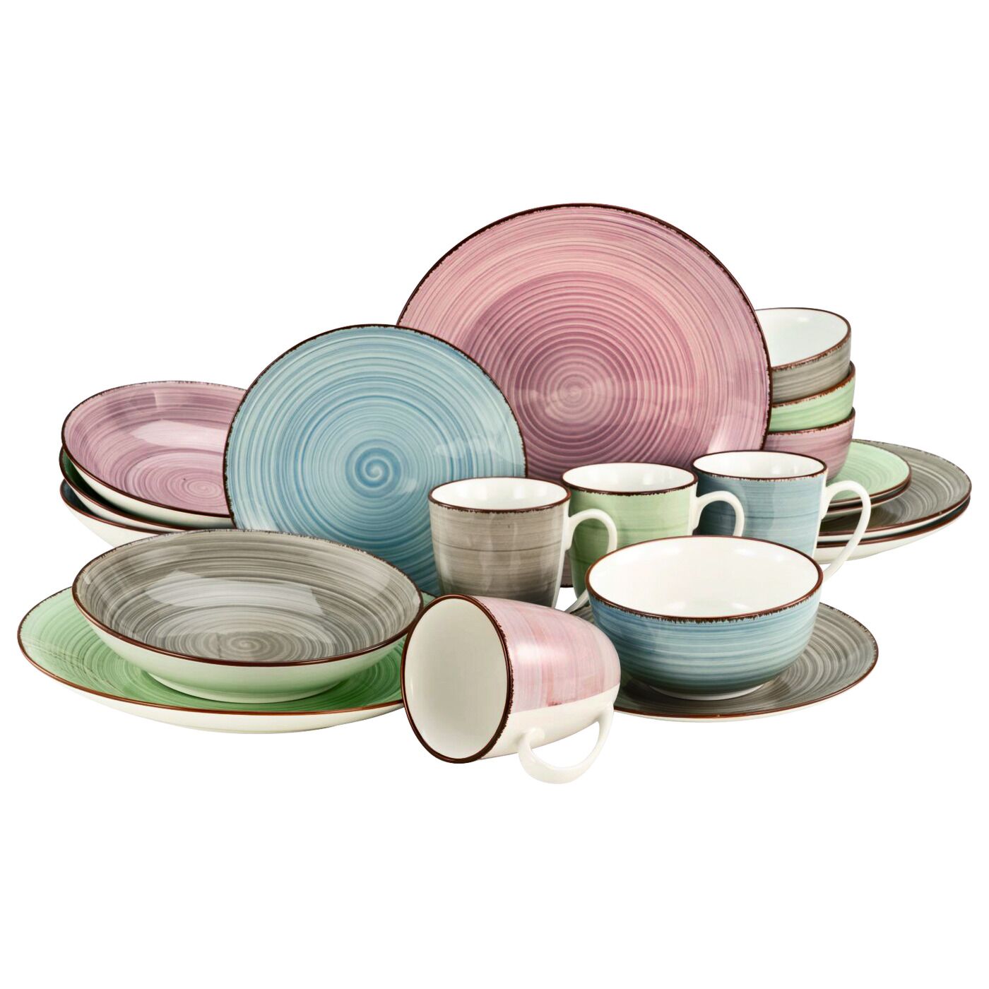 Angela BrudererGeschirr-Set «Samba», 20-teilig