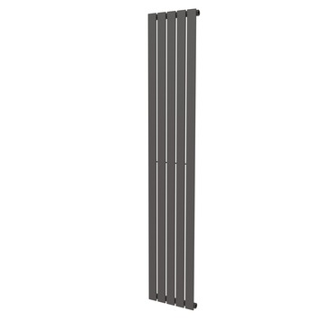 Haceka designradiator Negev bruin structuur 715 Watt 184x34 cm