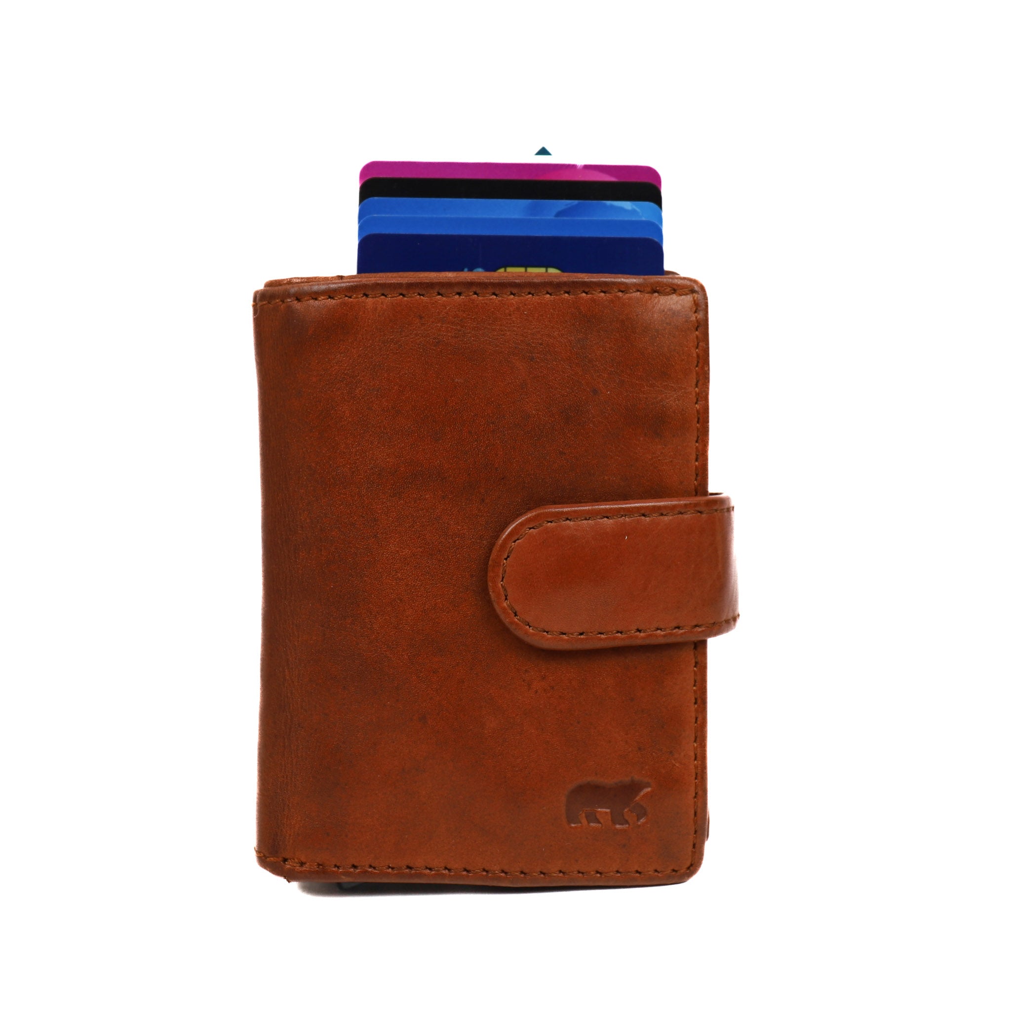 RFID pasjeshouder 'Bobby' cognac Cognac