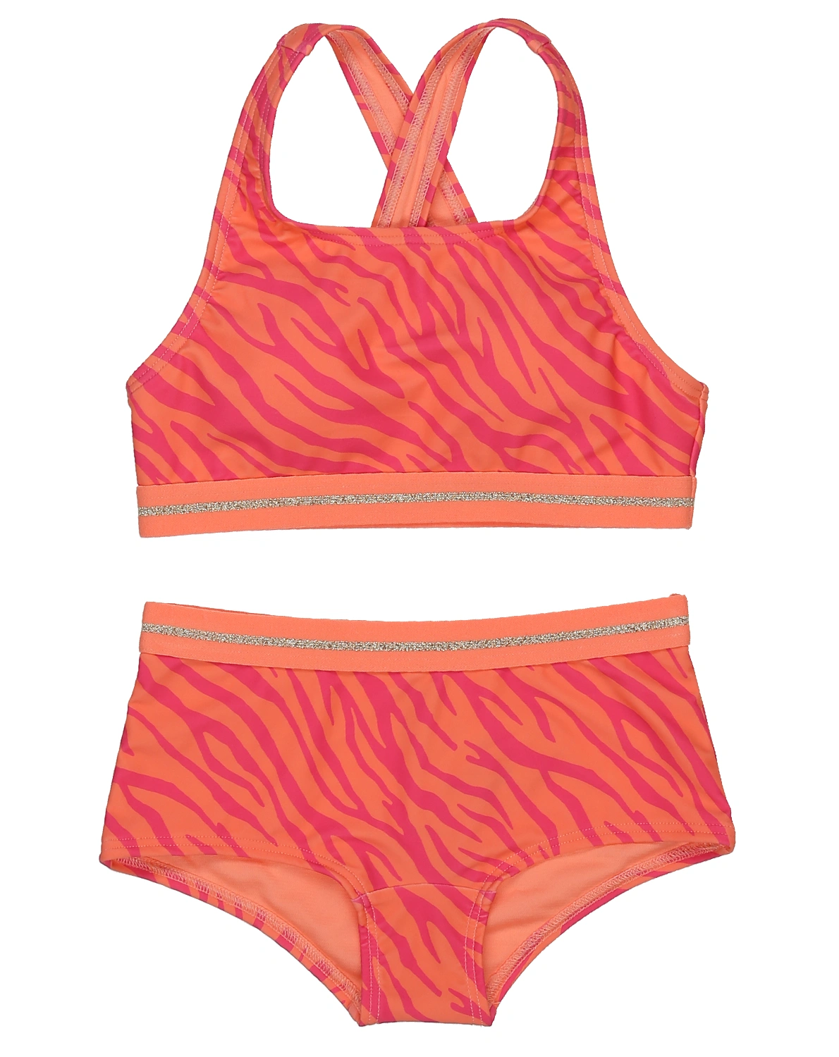 Bikini ANIMAL PRINT in coral bay
