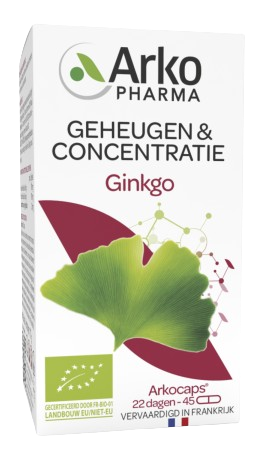 Arkocaps Ginkgo 45 capsules