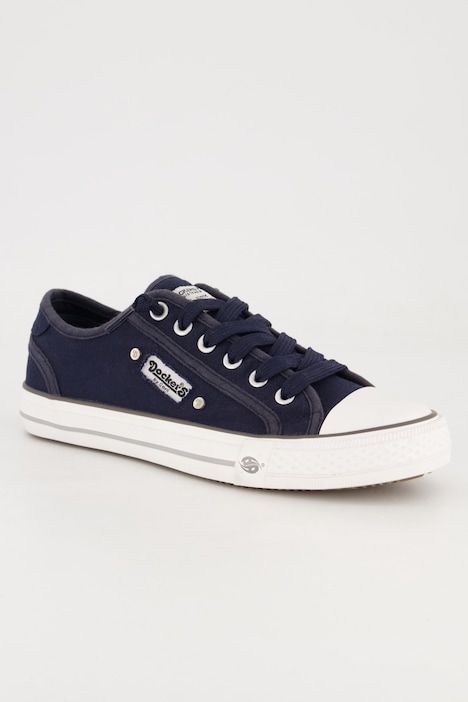 Dockers Canvas-Sneaker, Gummikappe, Weite H