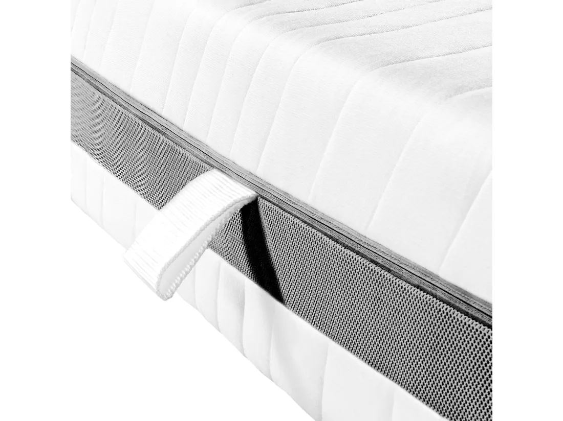 Matelas 160 x 200 avec âme à ressorts ensachés en H3 et H4