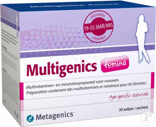 Metagenics Multigenics Femina 30 Sachets