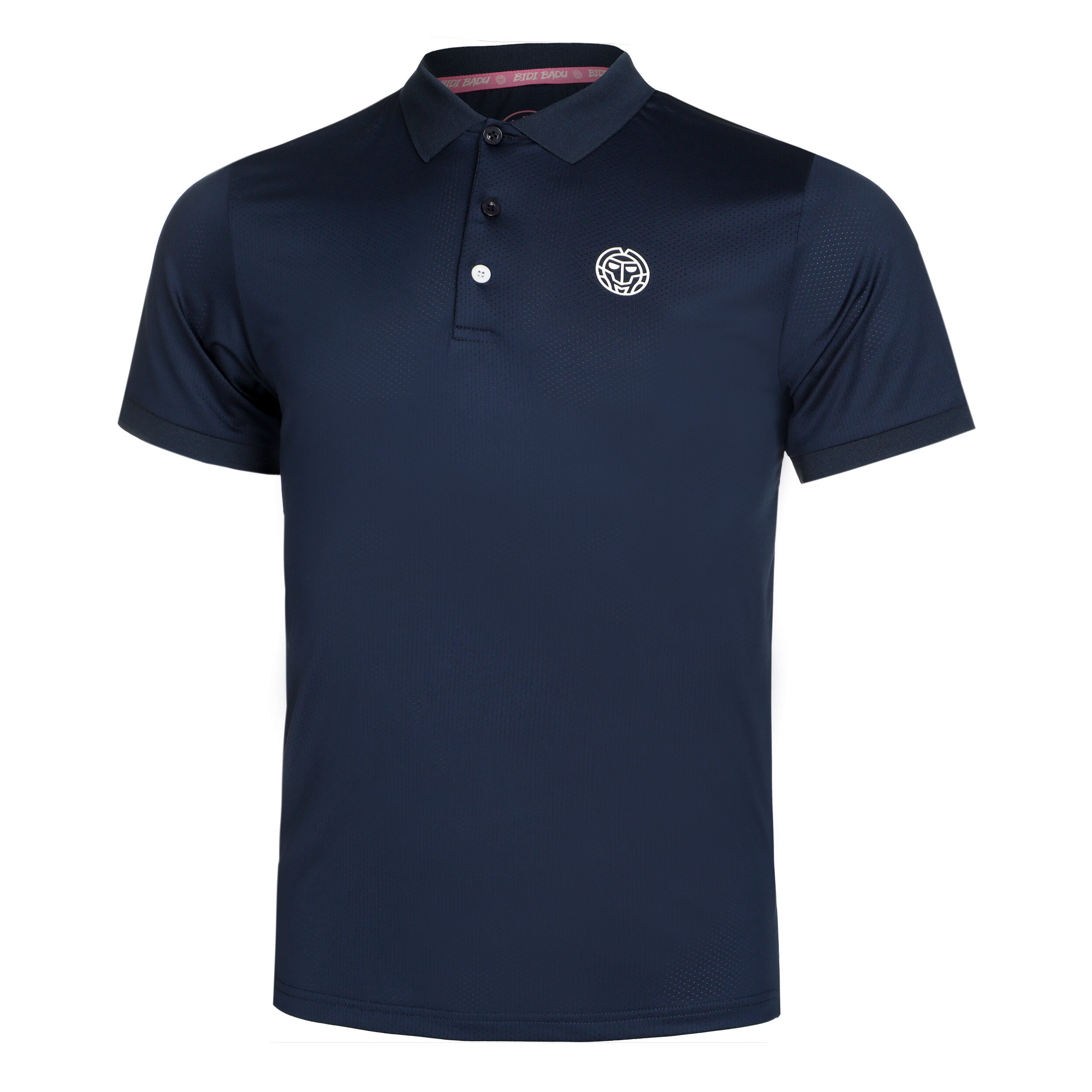 BIDI BADU Crew Polo Hommes - Bleu Foncé