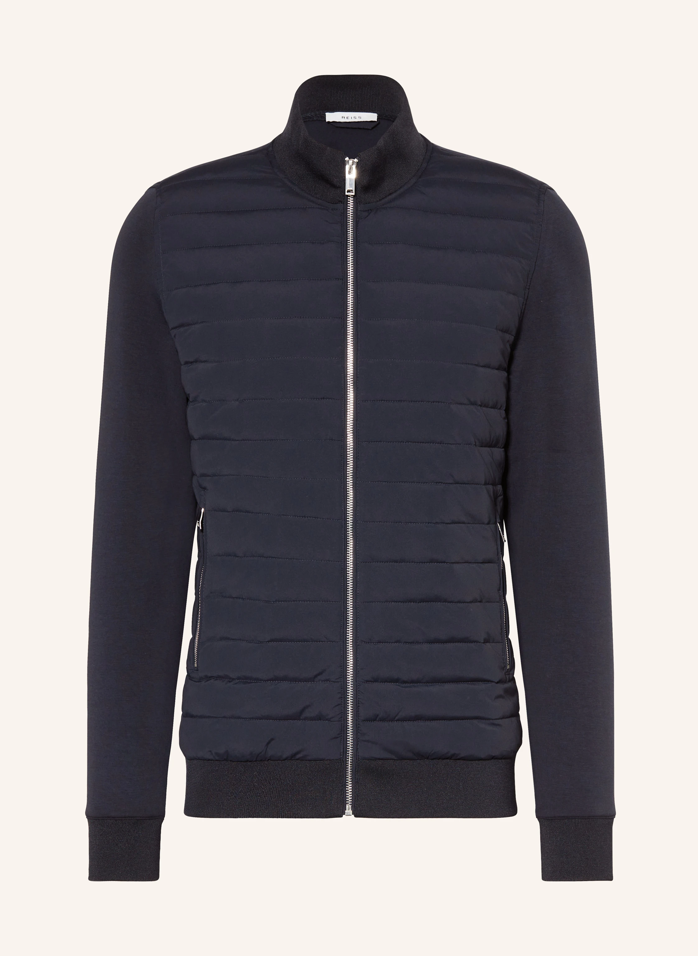 REISS Steppjacke FREDDIE im Materialmix