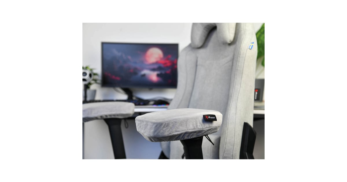 ArozziMemory Foam Armrest Pads Grey polssteun  (Grijs)