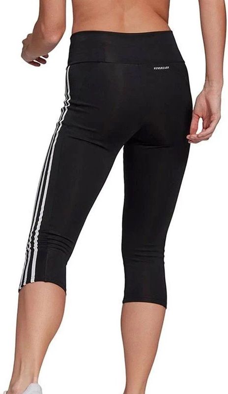 adidas - Designed To Move 3-Bandes - Legging - 3/4 - Dames - Hoge Taille