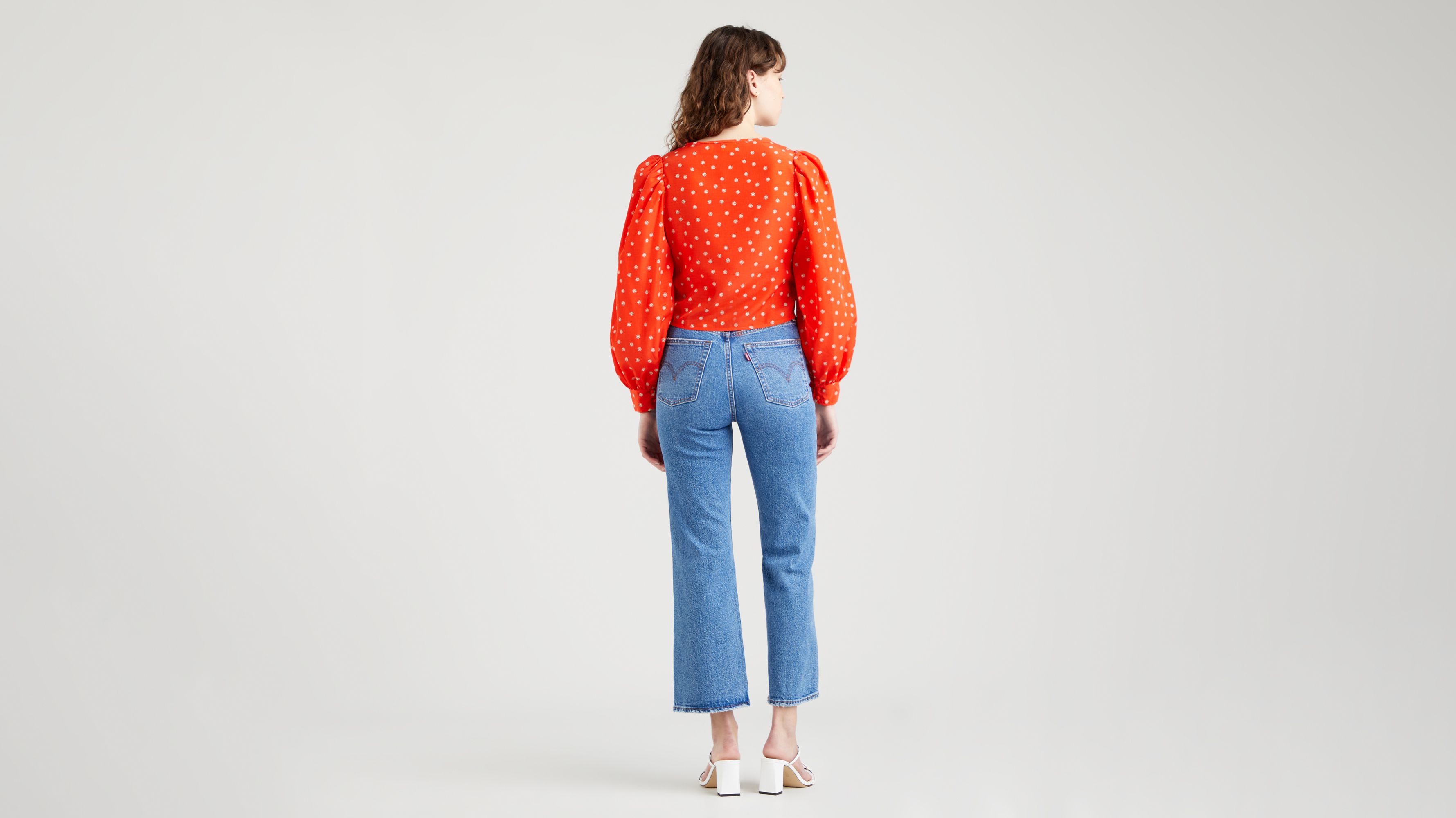 Blouse Fawn Tie - Enamel Orange - Orange