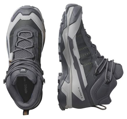 Chaussures Outdoor Salomon X Ultra 5 Mid GTX Gris Femme