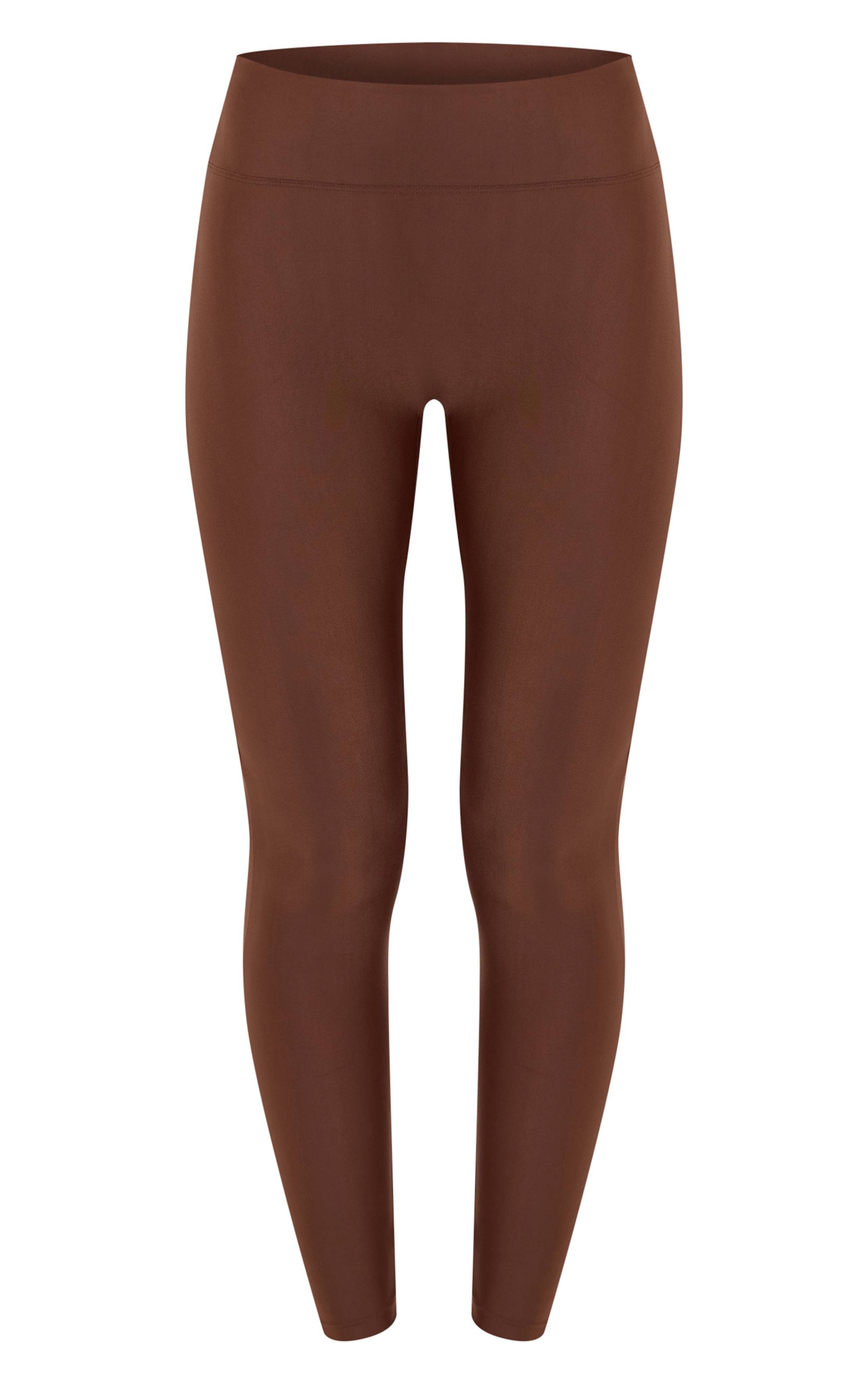 Espresso Legging En Polyamide