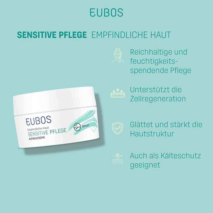 Eubos Sensitive Aufbaucreme, 50 ml