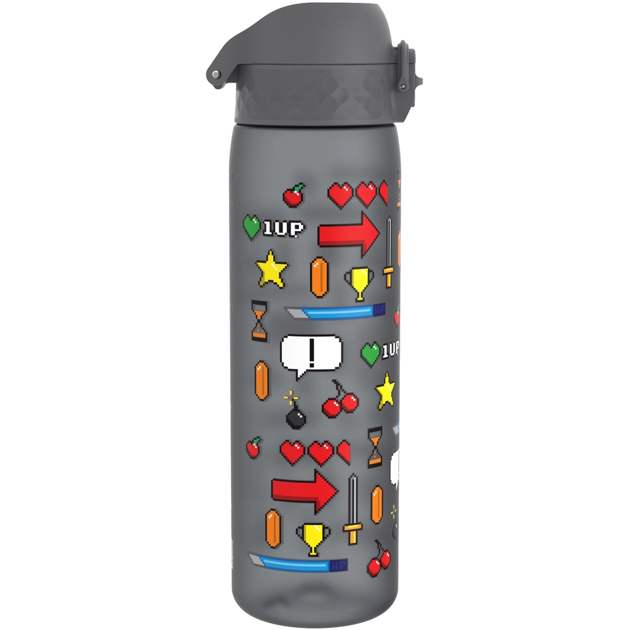 ion8 Trinkflasche auslaufsicher 500 ml Gamer  grau