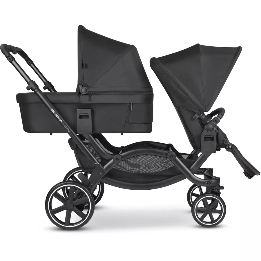 ABC DESIGN Zwillings- und Geschwisterwagen Zoom Ink Kollektion 2024