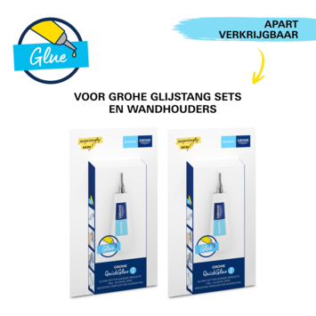 Grohe doucheset Quickfix Vitalio Start 1 stand chroom