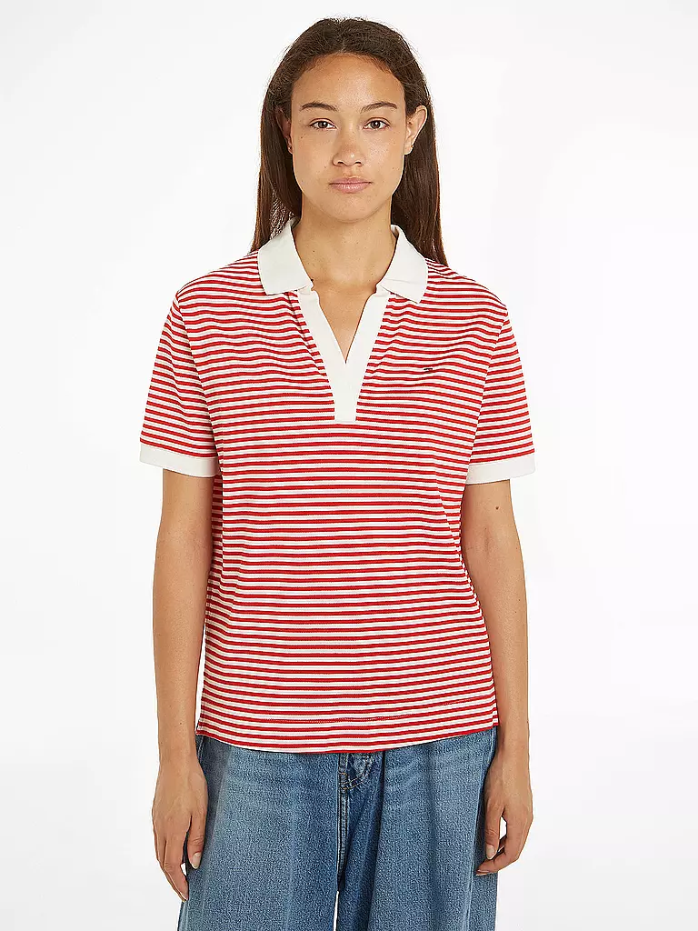 TOMMY HILFIGER Poloshirt  rot