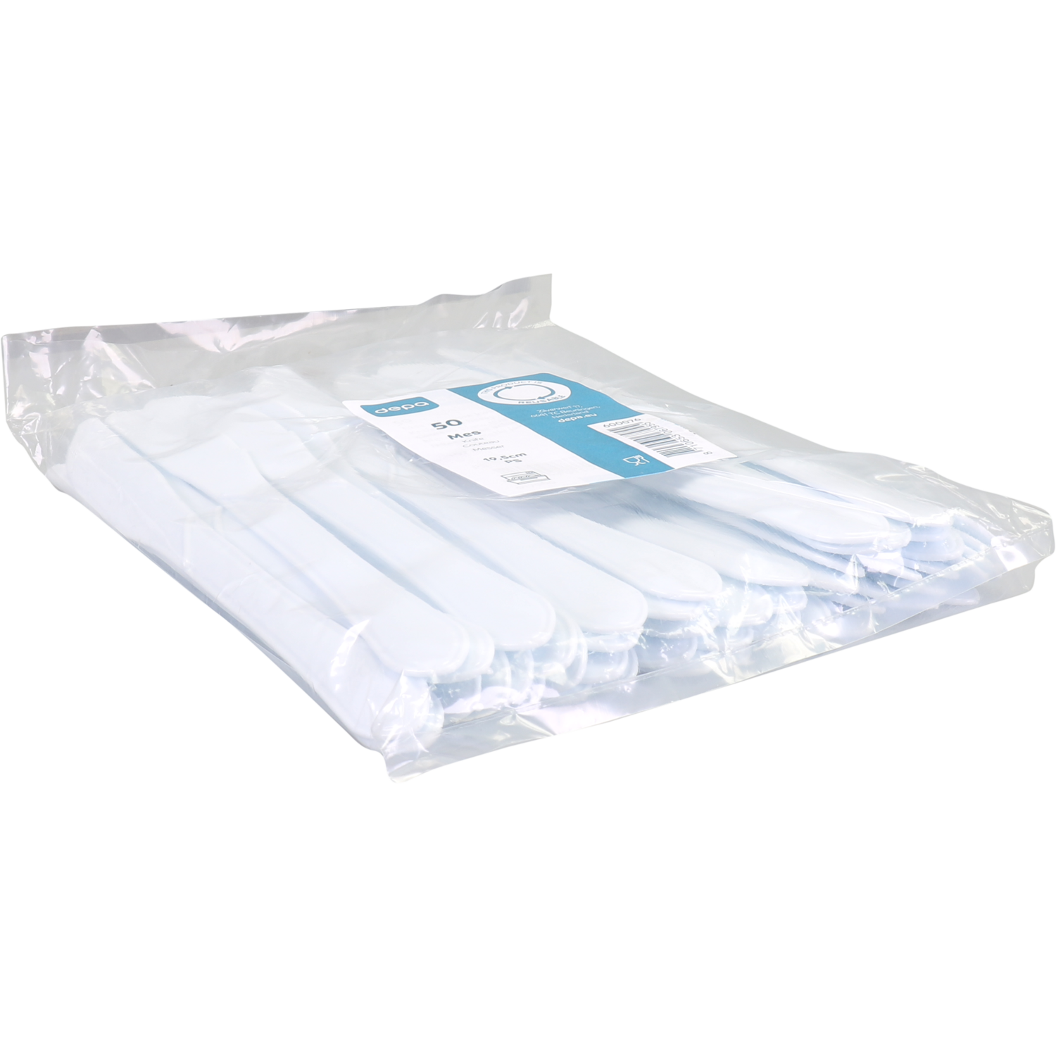 Depa Mes, reusable, pS, 195mm, wit