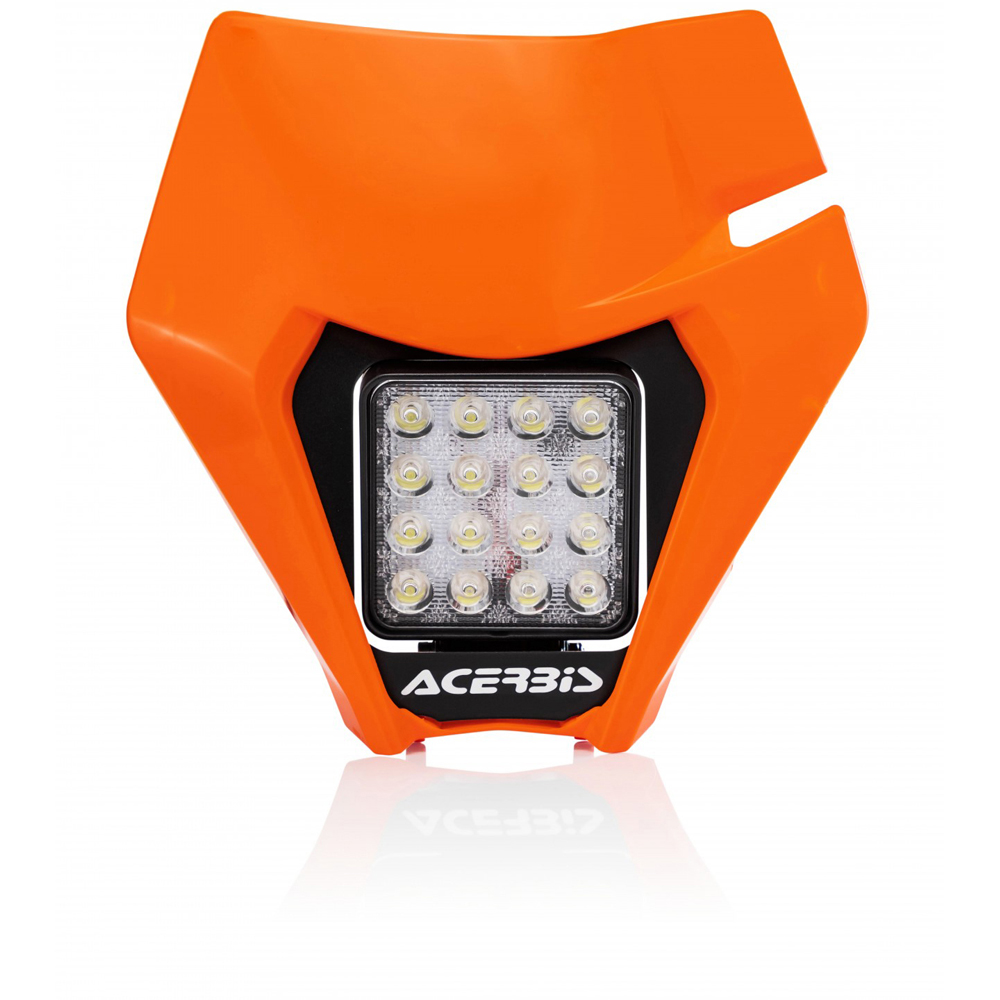Acerbis - Plaque phare VSL KTM EXC/EXC-F/XC-W/XCF-W (2020-2023) Orange