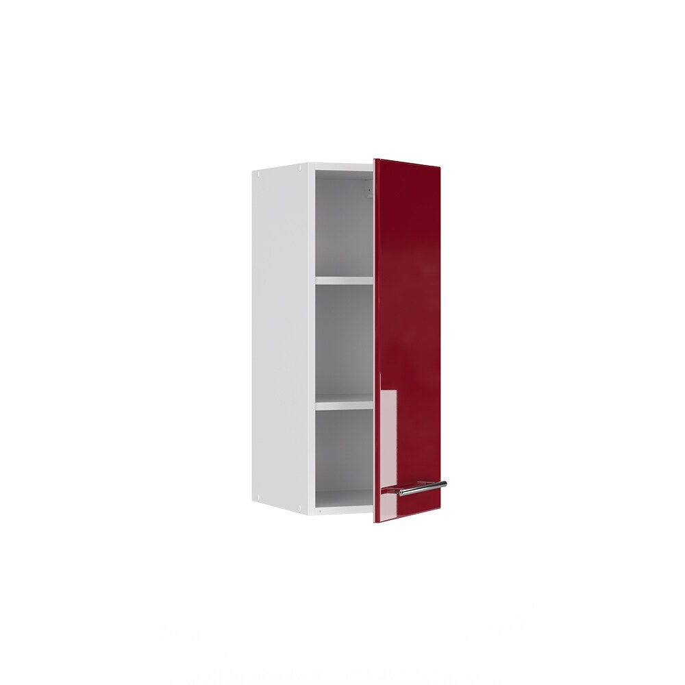 VICCO Hängeschrank 30 cm Bordeaux Hochglanz Küchenschrank Oberschrank Küchenzeile Fame-Line