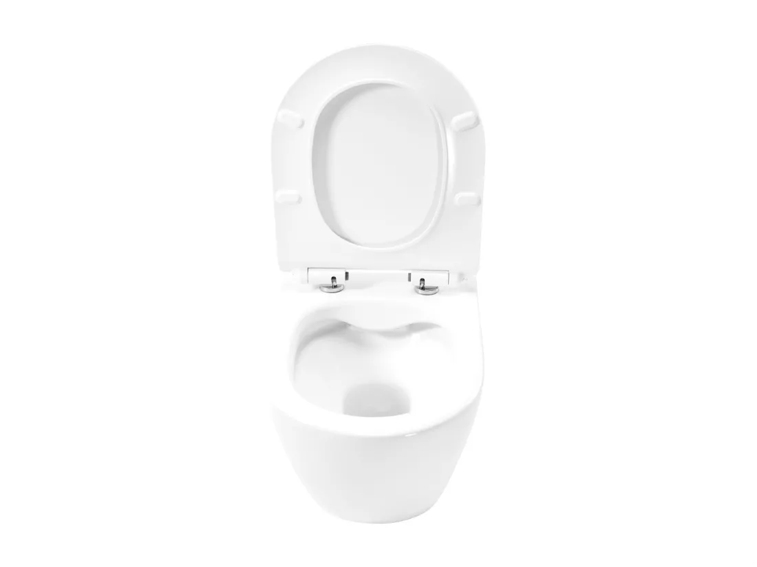 Cuvette Wc Suspendue Rea Carter Rimless Duroplast/Slim/Zm N White