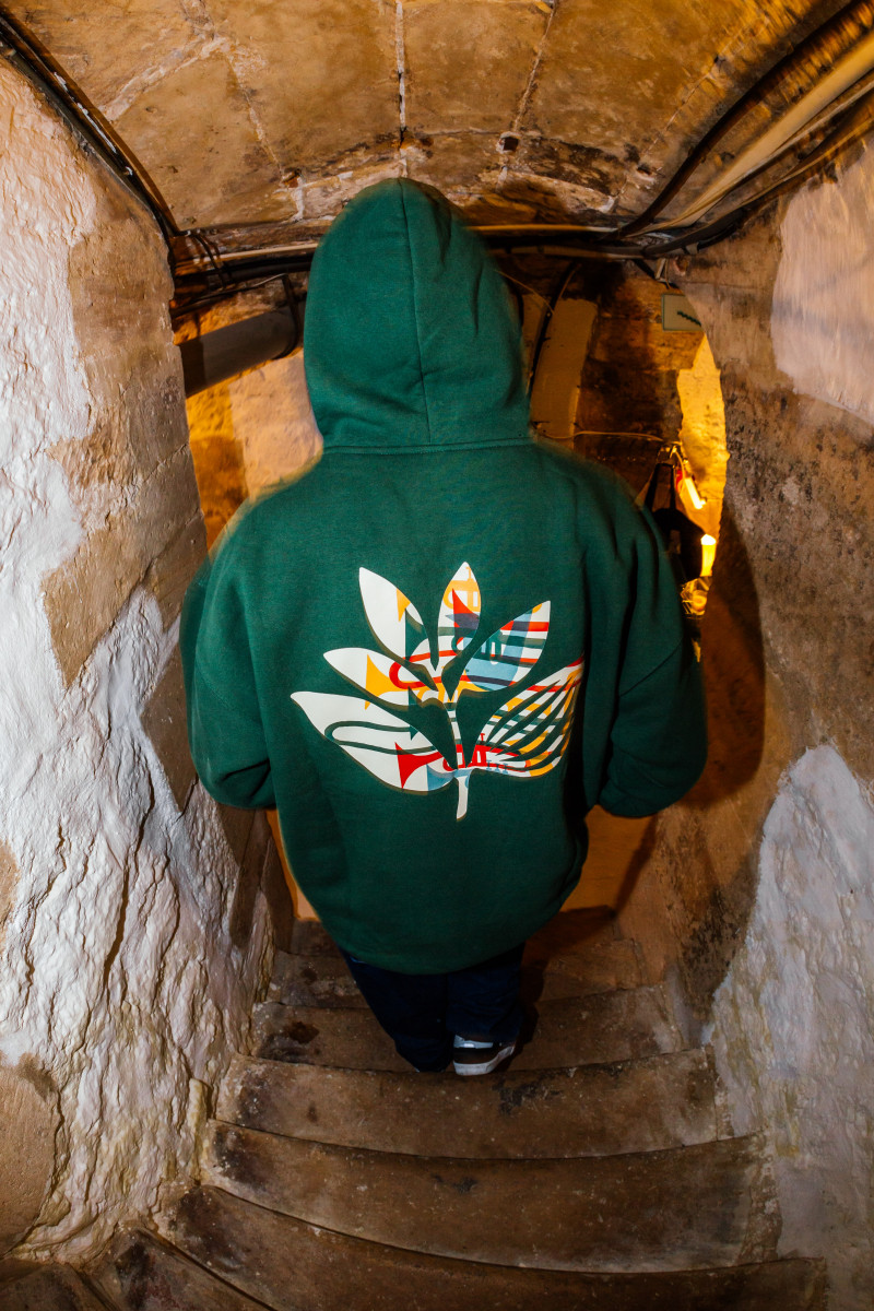 SWEAT À CAPUCHE JAZZ - VERT