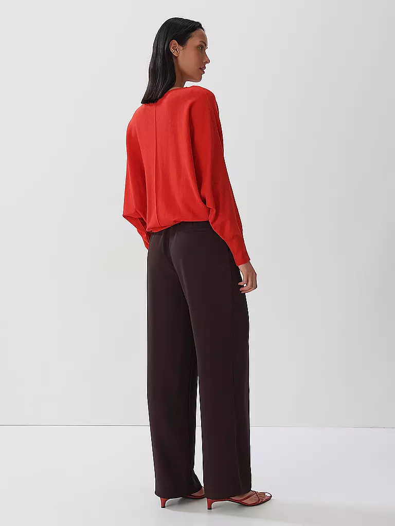 SOMEDAY Langarmshirt TALIYA DETAIL rot