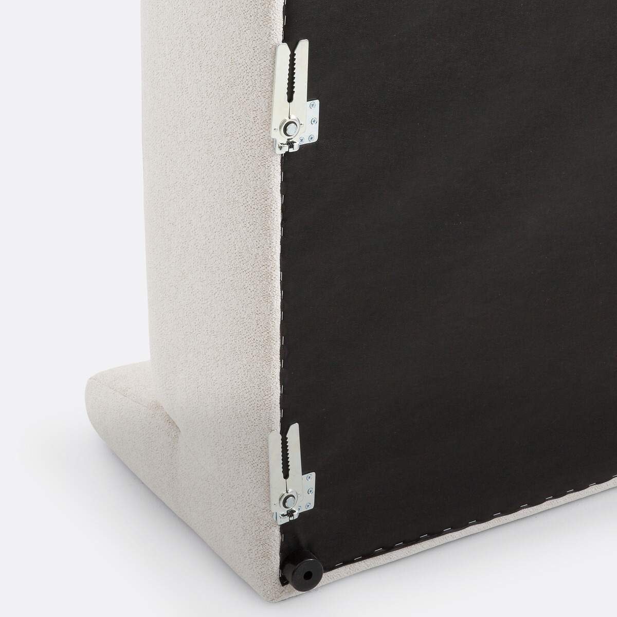 LA REDOUTE INTERIORS<br>Sofá de canto modular em tecido texturizado, Monica