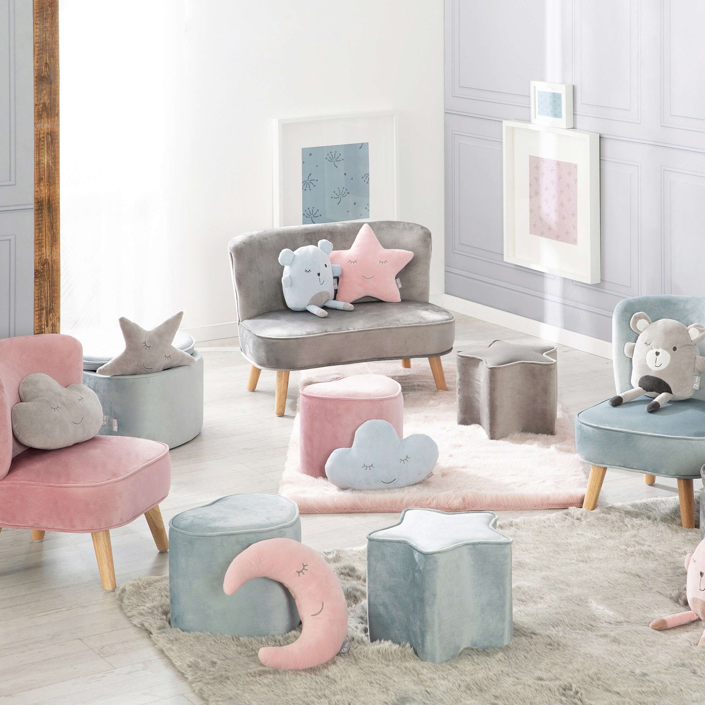 roba Kinderhocker in Sternform