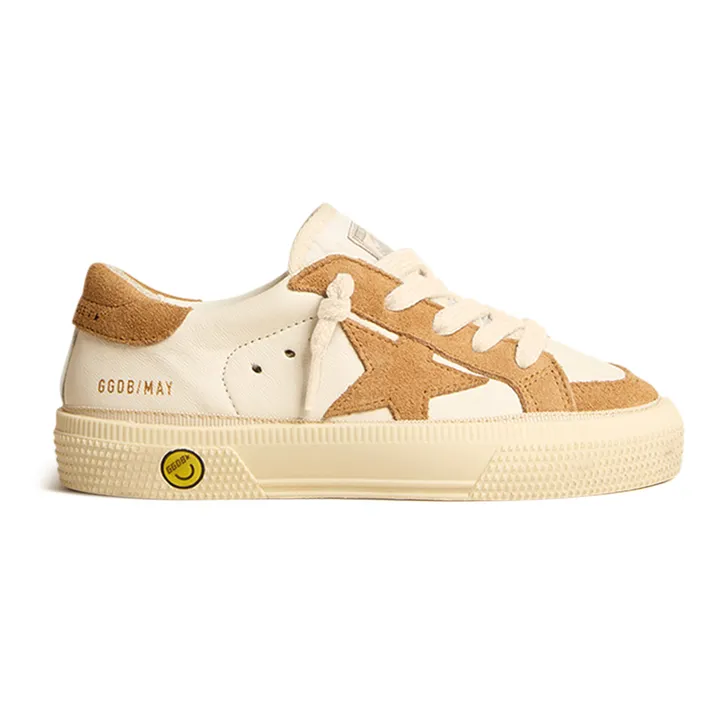 Golden Goose Baskets Lacets May Suède | Marron